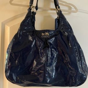 Coach Maggie Madison bag 21238 blue shoulder bag